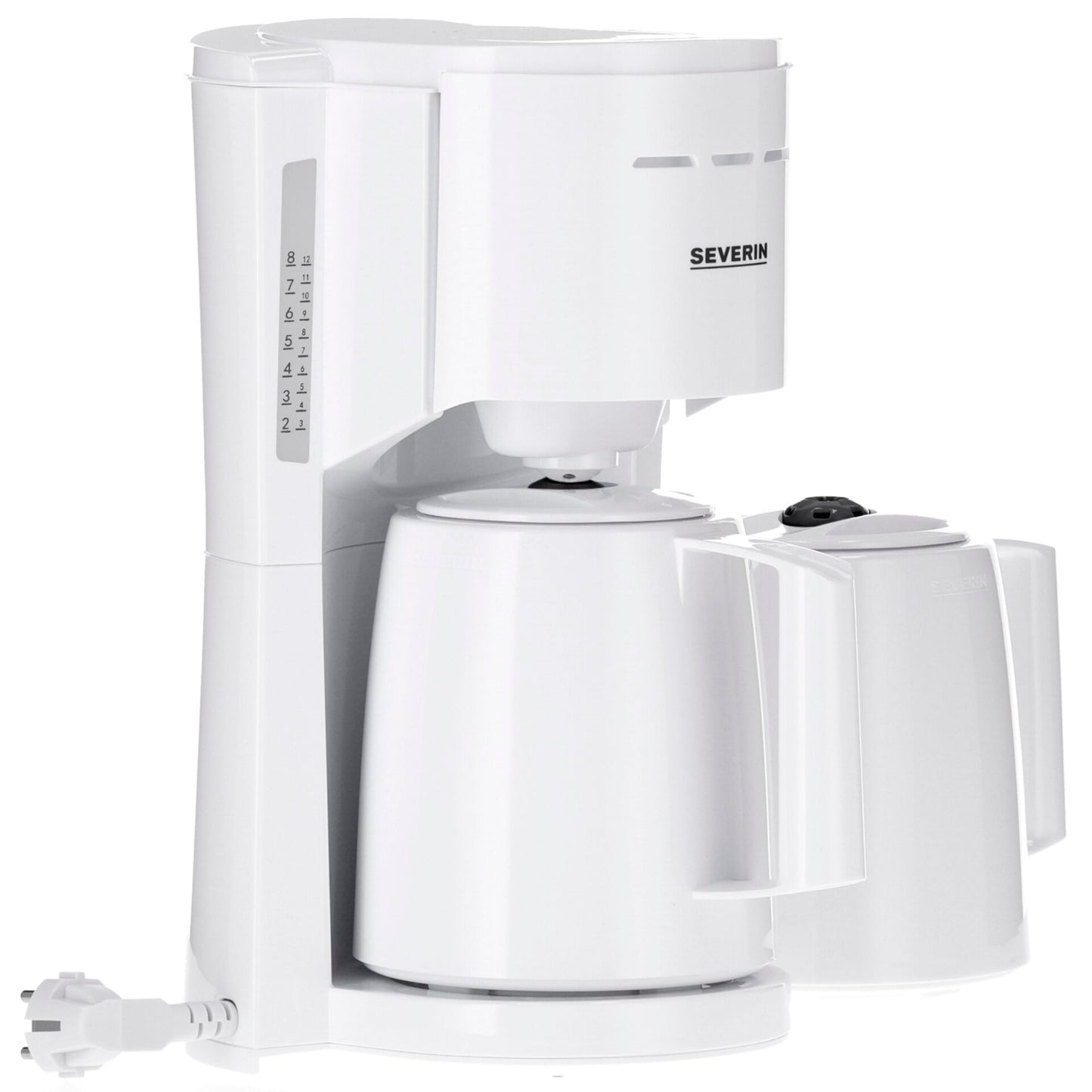 Severin KA 9309 white Filter Coffee Maker with 2 Pots