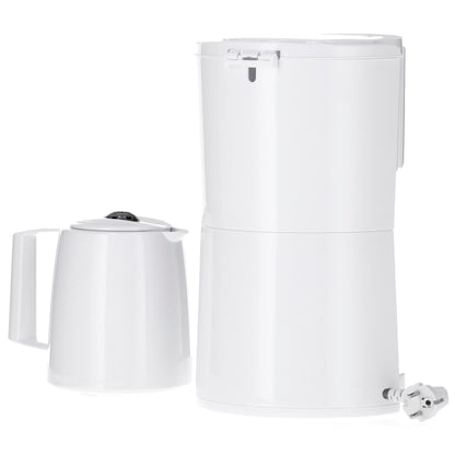 Severin KA 9309 white Filter Coffee Maker with 2 Pots