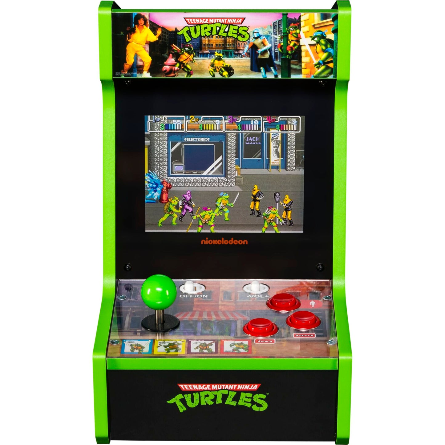 Arcade 1UP Mutant Ninja Turtles Countercade