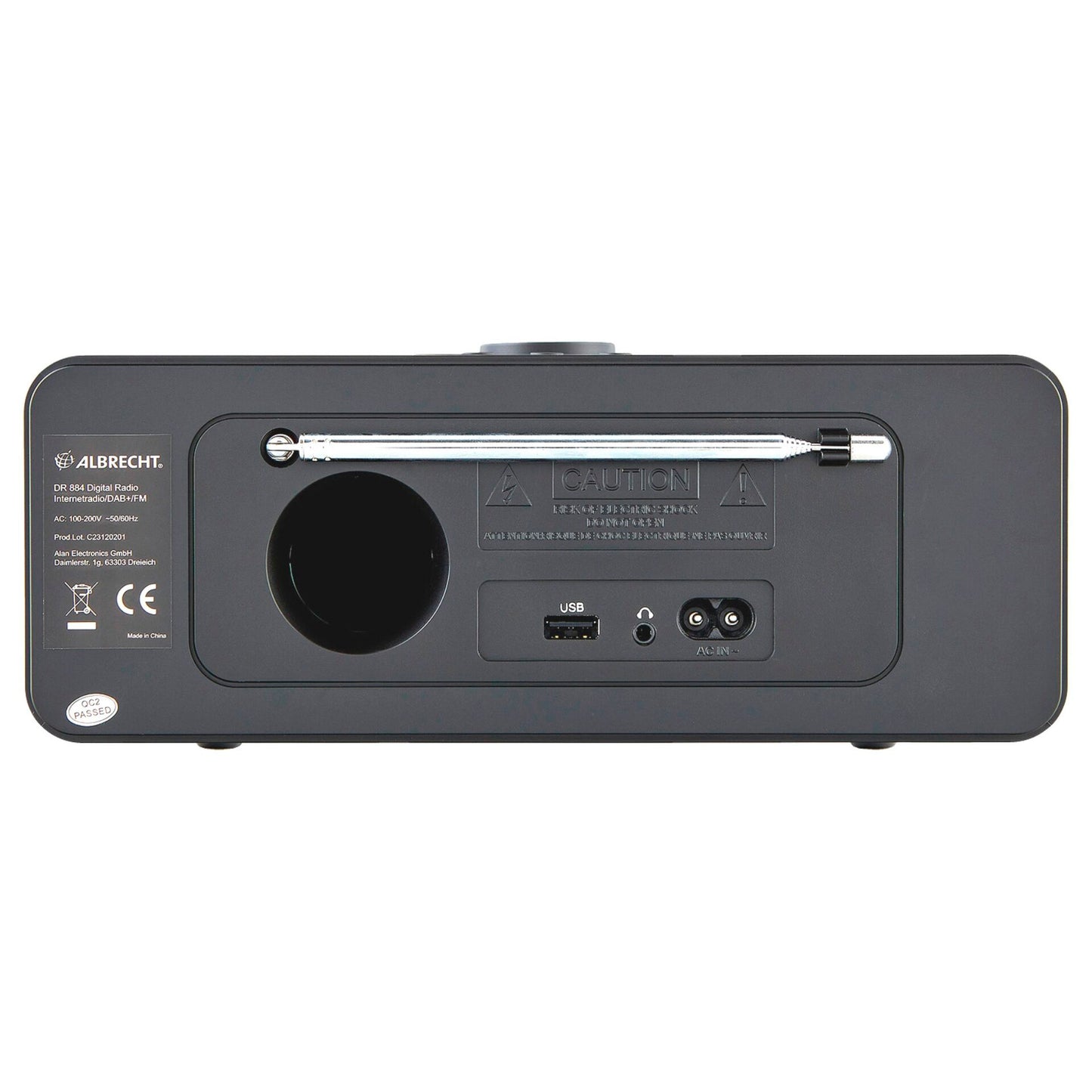 Albrecht DR 884 Hybrid Radio