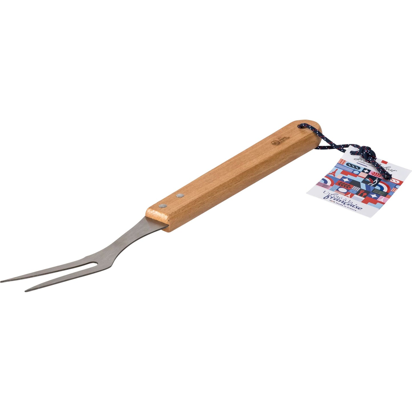 Laguiole Jean Dubost Barbecue Fork with Wood Handle