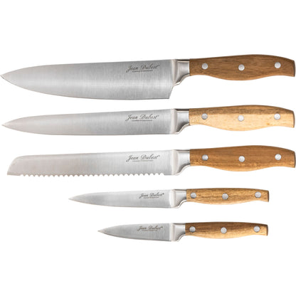 Laguiole Jean Dubost Knife Block 5 pcs.