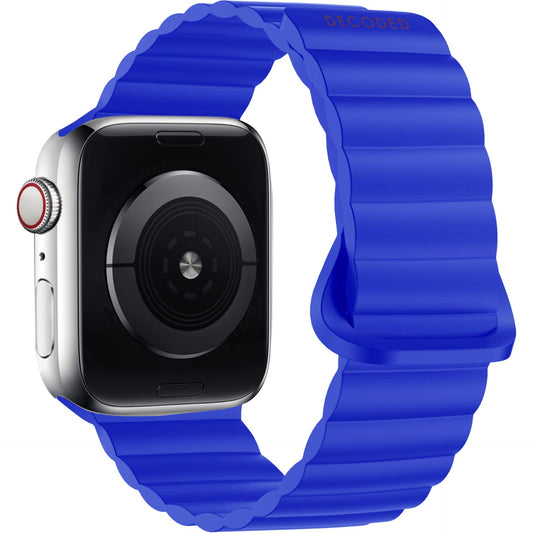 Decoded Silicone Magnet Traction Loop Strap 44/45/46/49mm Cobalt