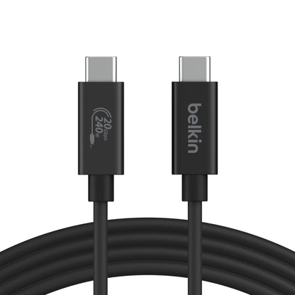 Belkin USB4 Cable USB-C/USB-C 2m 240W, 20Gbit/s, sw. INZ004bt2MBK