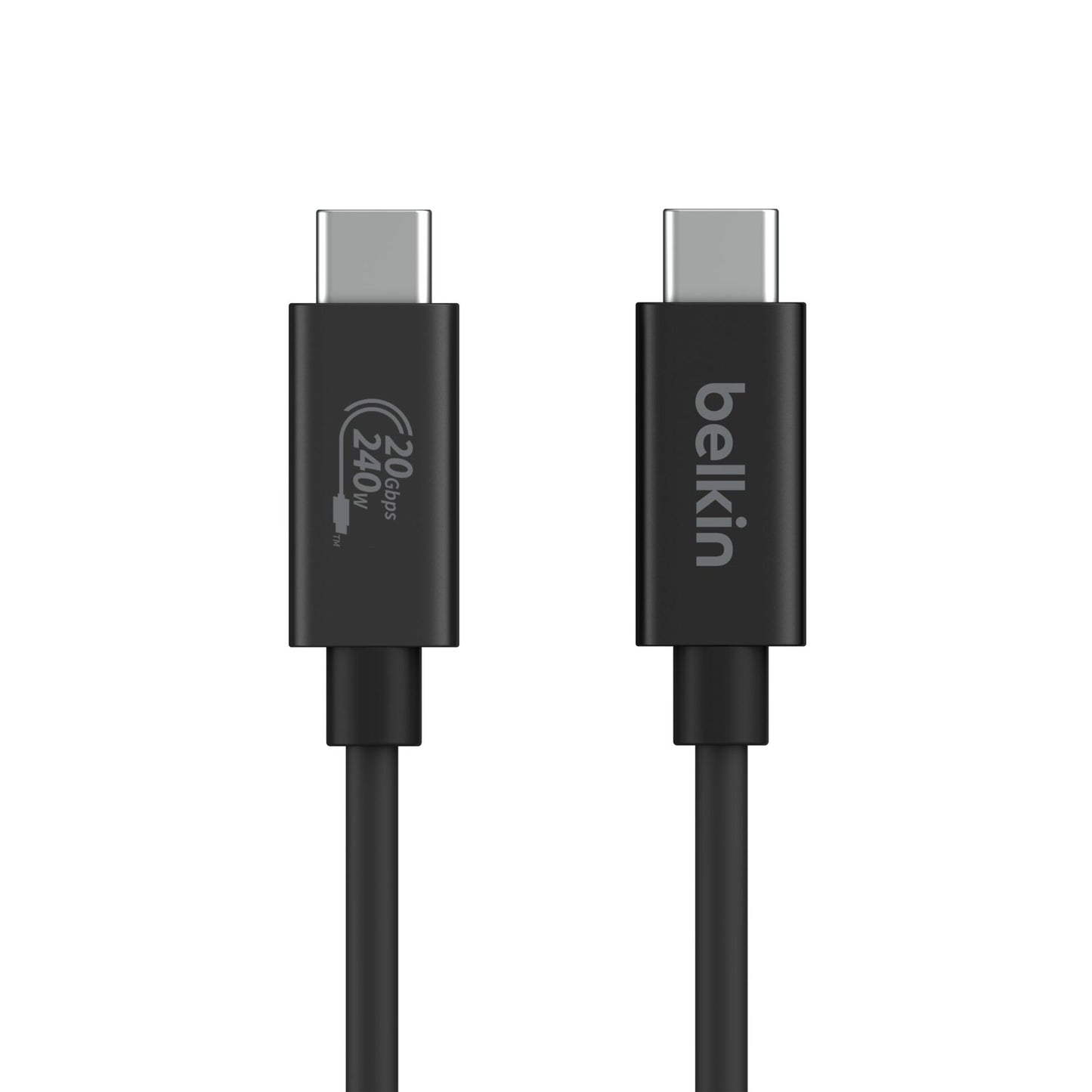 Belkin USB4 Cable USB-C/USB-C 2m 240W, 20Gbit/s, sw. INZ004bt2MBK