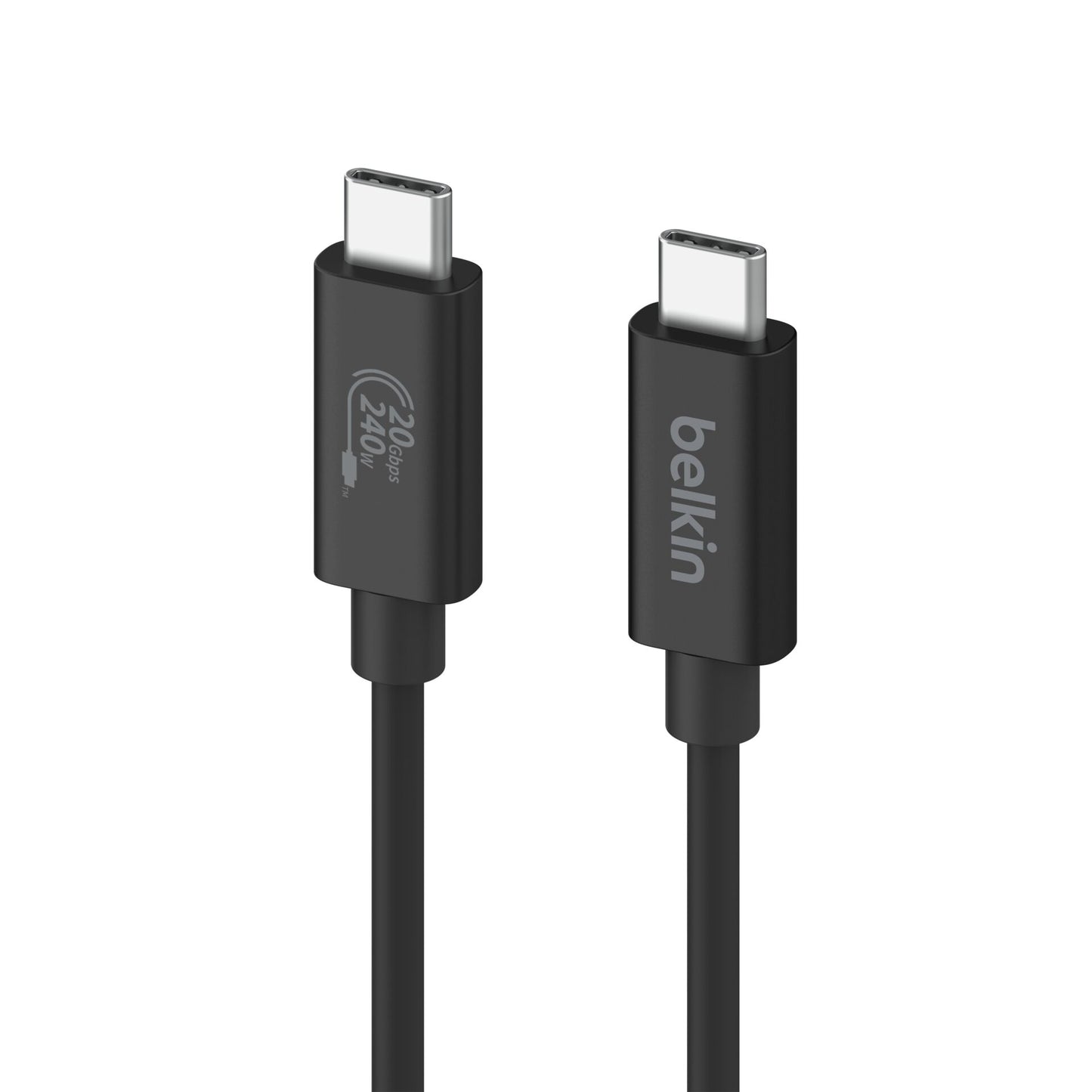 Belkin USB4 Cable USB-C/USB-C 2m 240W, 20Gbit/s, sw. INZ004bt2MBK