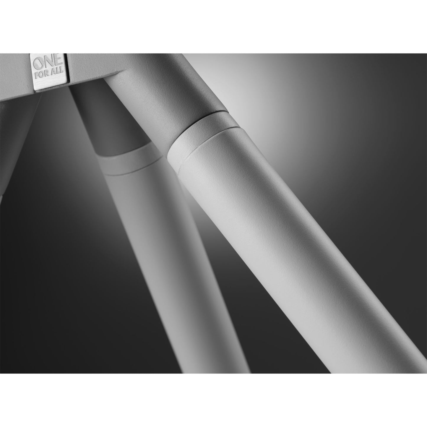 One for All TV Stand Full Metal Tripod Titanium white WM 7462