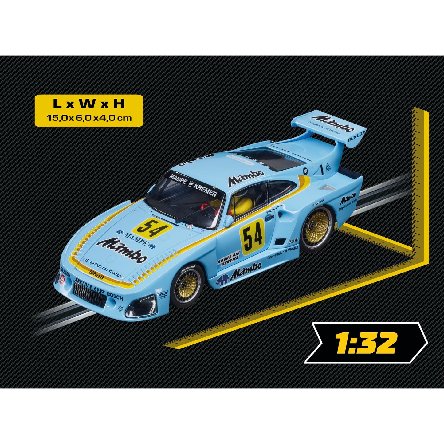 Carrera Digital 132     20030957 Porsche Kremer 935 K3  No.54