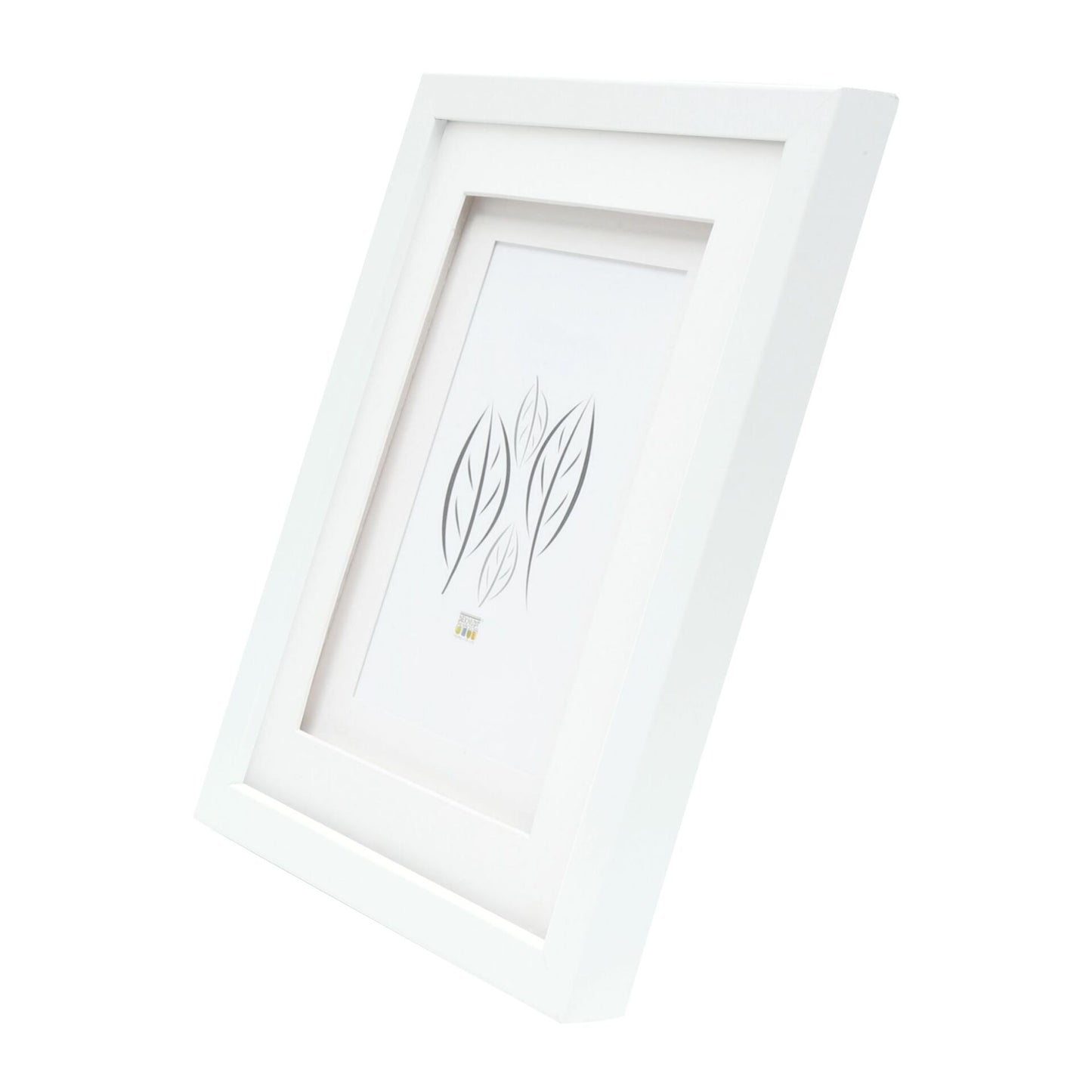 Deknudt S65KK1 white 15x20 Wood double Passepartout