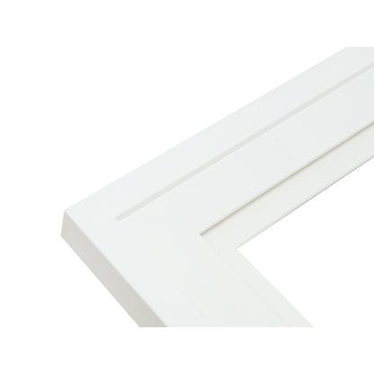 Deknudt S65KK1 white 6x10x15 Wood Gallery double Passepartout