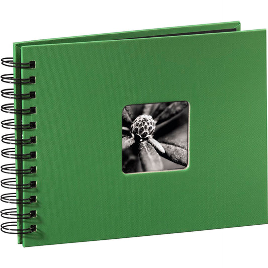 Hama  Fine Art  Spiralbound 24x17 50 Pages apple-green 94880