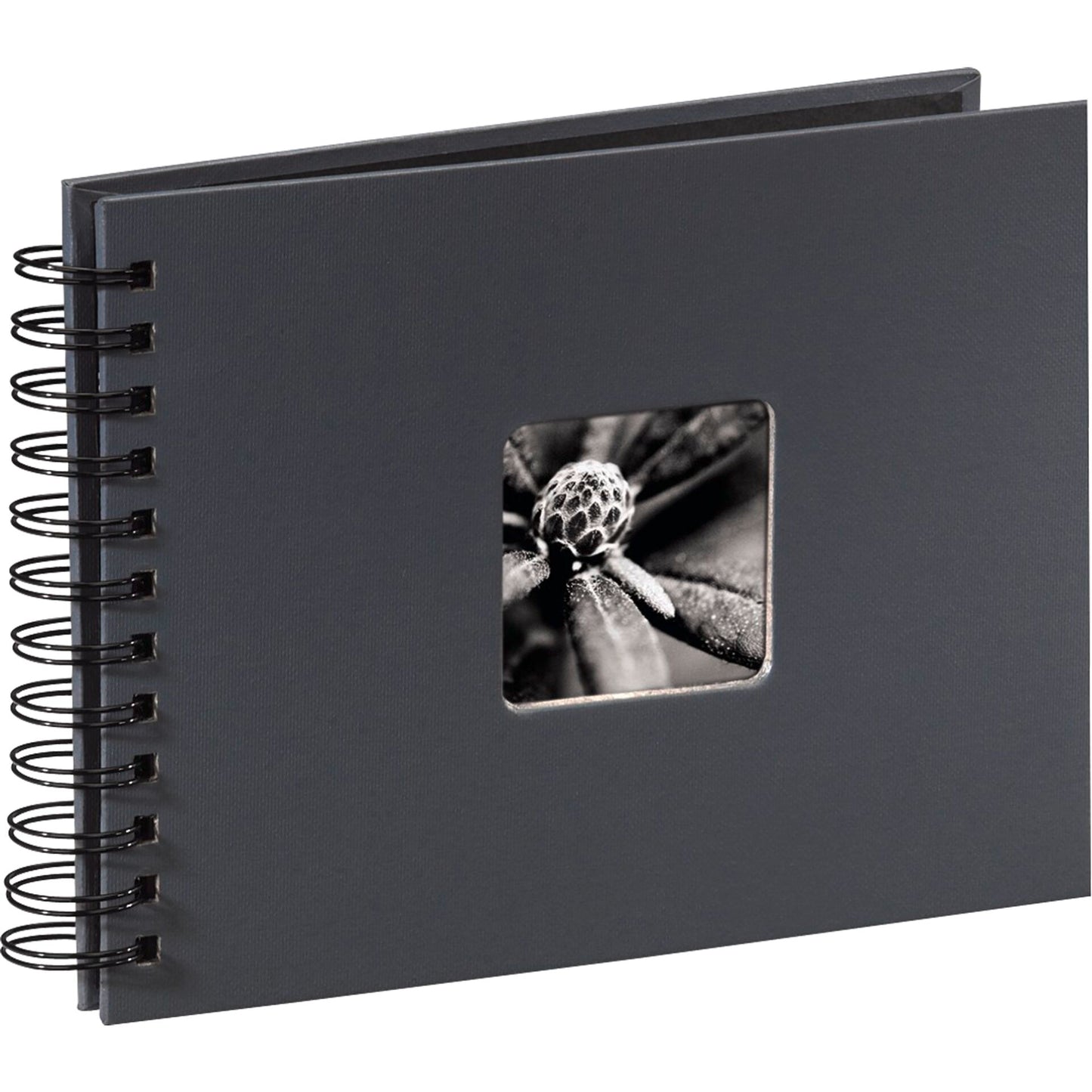 Hama  Fine Art  Spiral grey 24x17 50 black Pages 94884