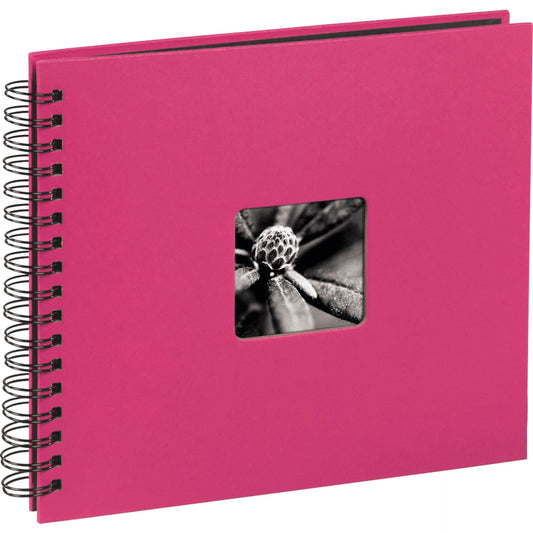 Hama  Fine Art  Spiral pink 28x24 50 black Pages 113680