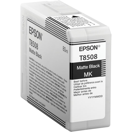 Epson ink cartridge matte black T 850 80 ml              T 8508N