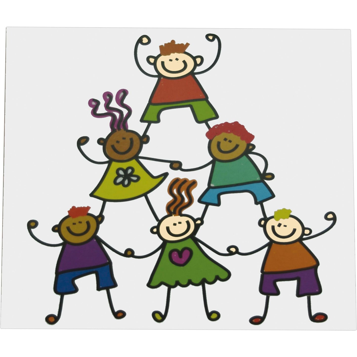 1x25 Daiber  Stick Figure 13x18cm Kids Portrait Fold.13326