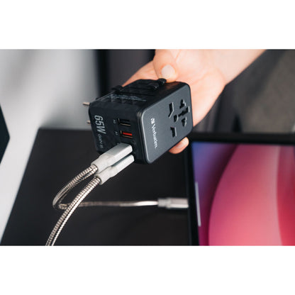 Verbatim GaN III Univers. Travel Adapt. Welt-zu-Welt UTA-05 32120