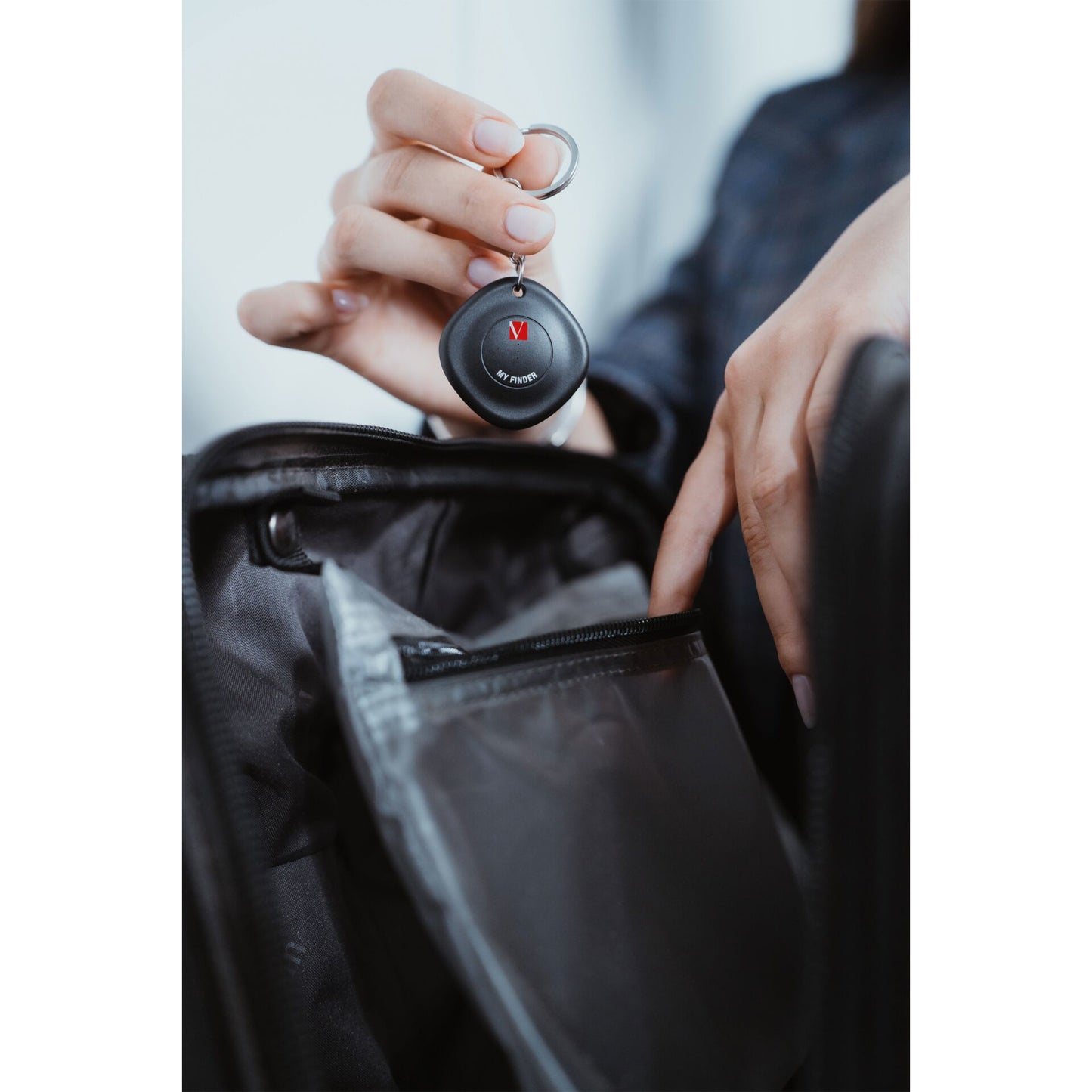 Verbatim My Finder Bluetooth Item Finder, black 32130