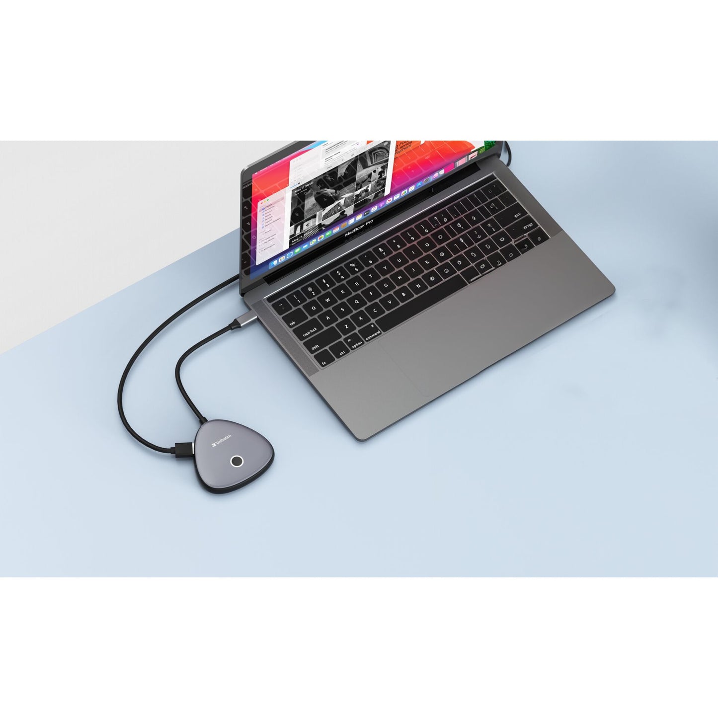Verbatim Share My Screen USB-C Wireless Displ. Ad. 4K/Hub 32147