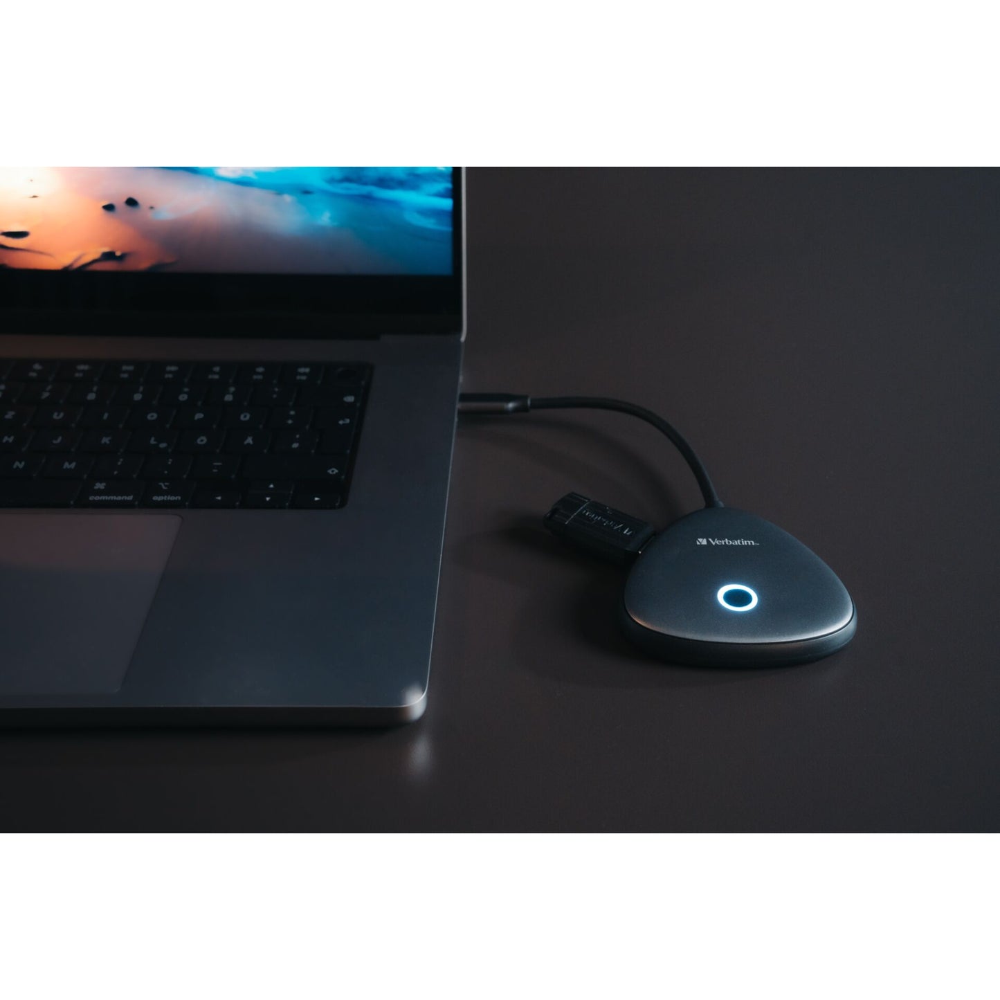 Verbatim Share My Screen USB-C Wireless Displ. Ad. 4K/Hub 32147