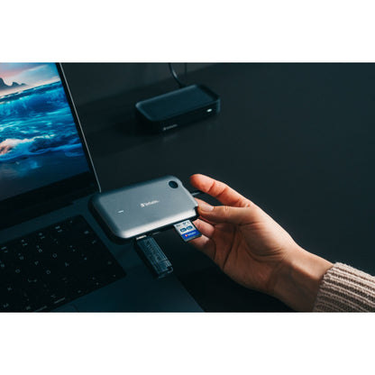 Verbatim Share My Screen USB-C Wirel.Displ.Ad. 1080P/Hub  32146