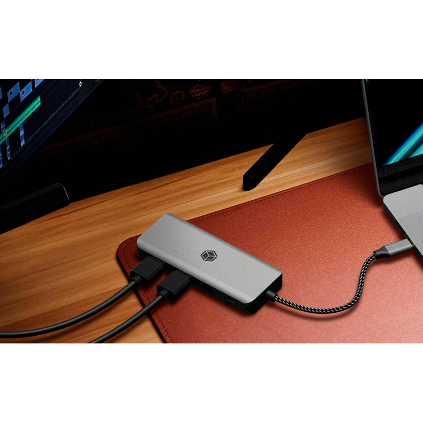 Raidsonic ICY BOX IB-DK4012-CPD 9-in-1 mobile DockingStation