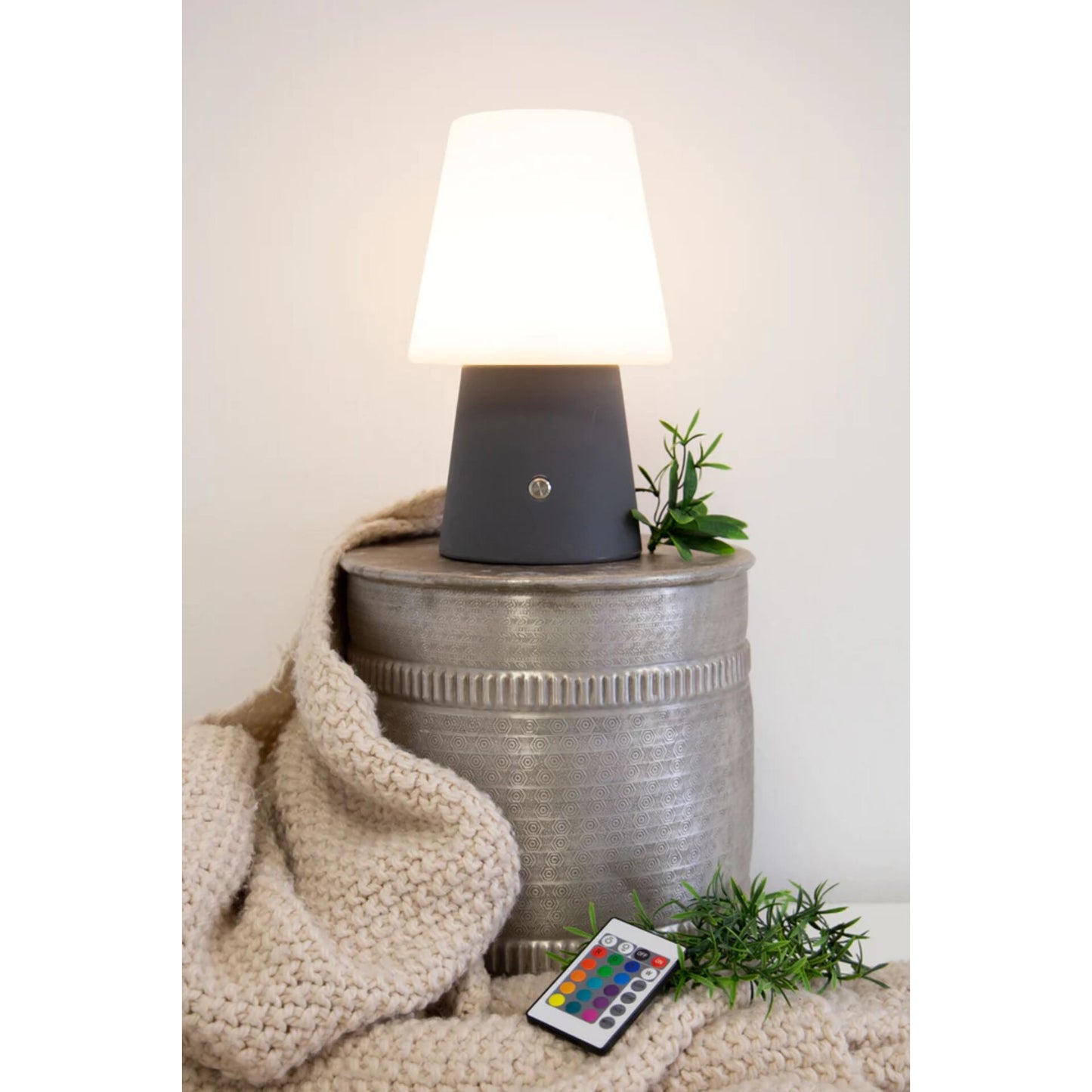 8 seasons No. 1 Anthracite 30 dimmable RGB-LED with Battery