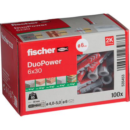 Fischer DUOPOWER 6x30 100 pcs