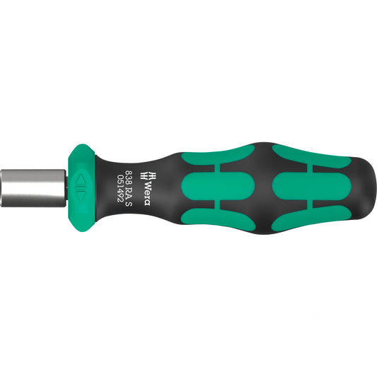 Wera 838 RA S Bitholding Screwdriver w.Ratchet func.1/4