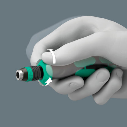 Wera 838 RA-R M Bitholding Screwdriver w.Ratchet func. 1/4