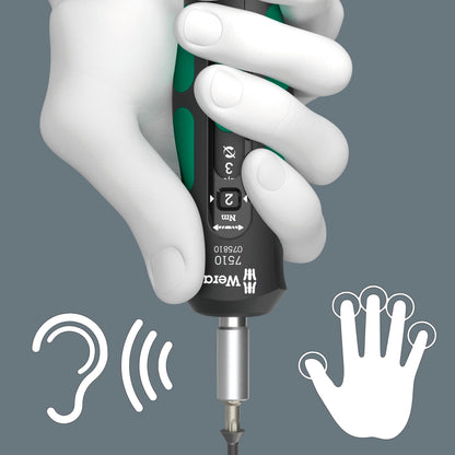 Wera 7515 Kraftform Safe-Torque Speed Torque Screwdriver 2-6Nm