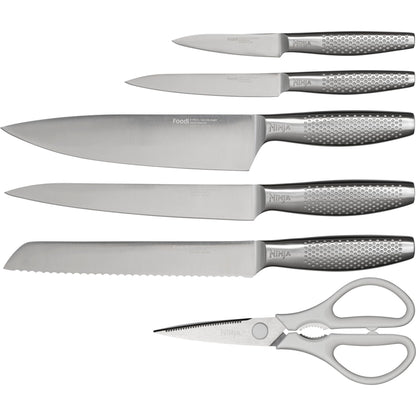 NINJA StaySharp white Knife block with Sharpener