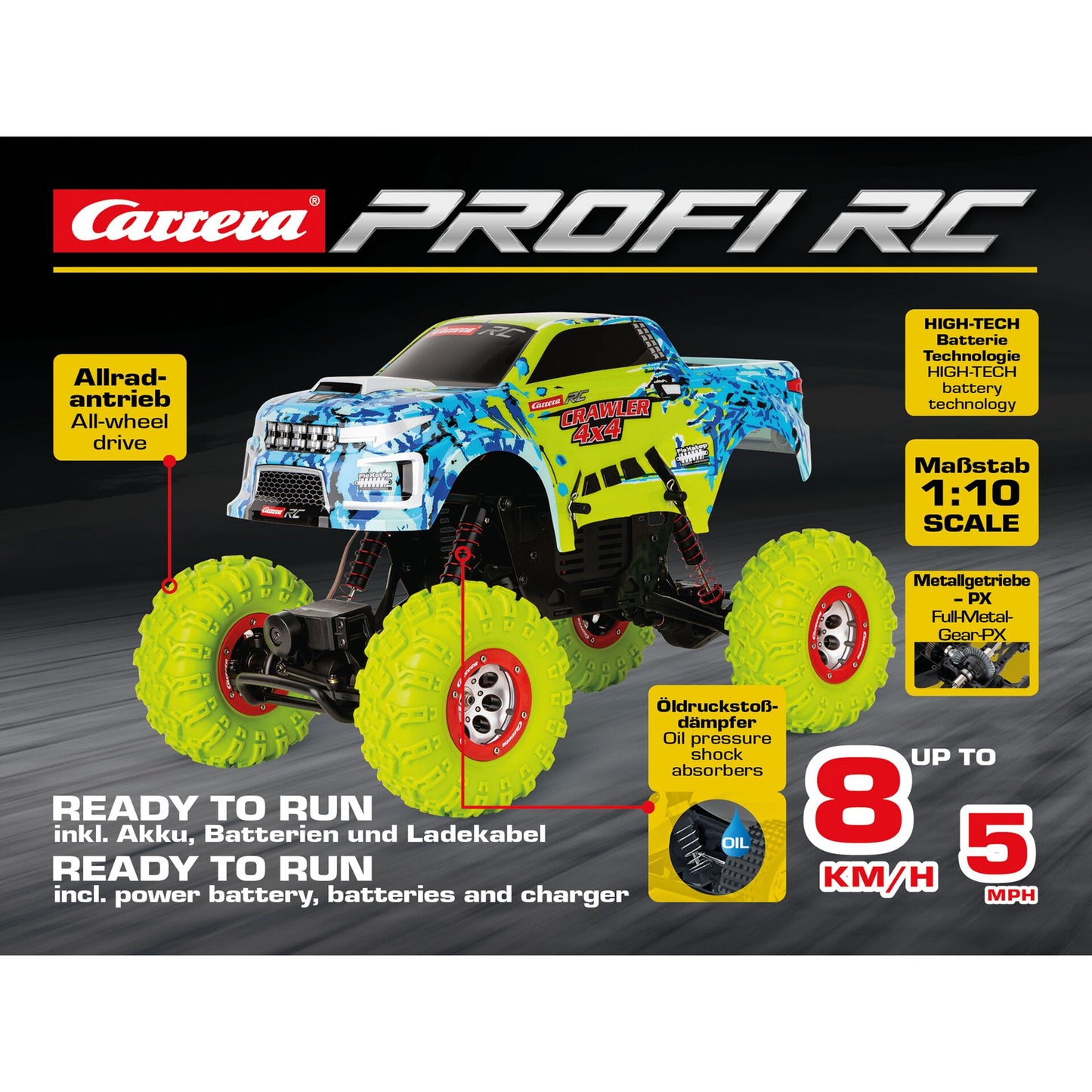 Carrera RC 2,4GHz      370102012 Crawler -PX- Carrera Profi RC