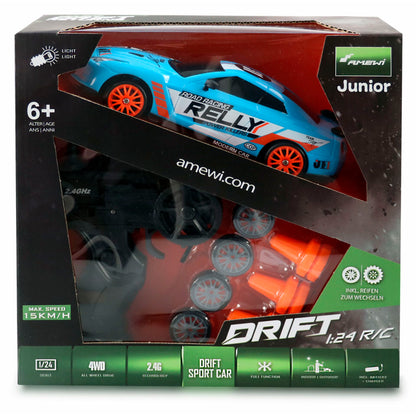 AMEWI Drift Sport Car 4WD 1:24 RTR blue