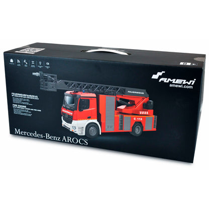AMEWI Mercedes-Benz Fire Truck Aerial Ladder, RTR 2,4GHz
