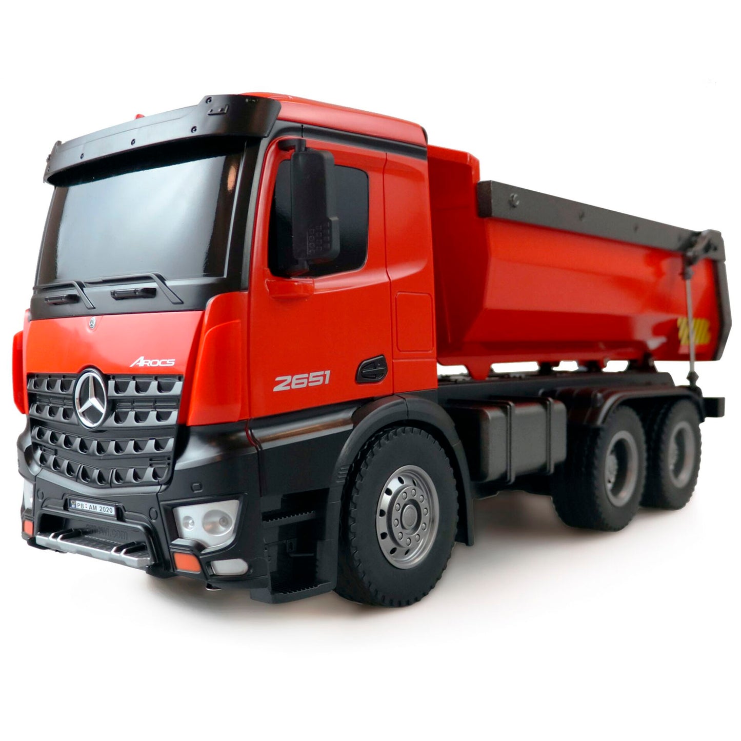 AMEWI Mercedes-Benz Arocs License DumpTruck RTR red 2,4GHz