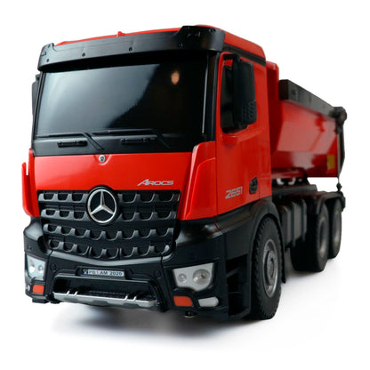 AMEWI Mercedes-Benz Arocs License DumpTruck RTR red 2,4GHz