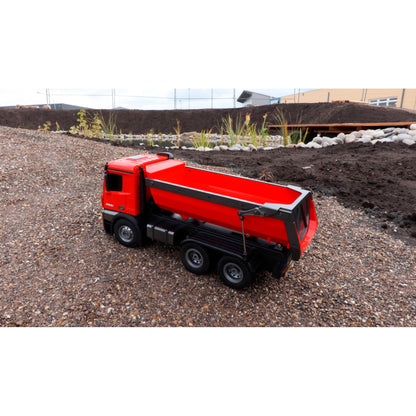 AMEWI Mercedes-Benz Arocs License DumpTruck RTR red 2,4GHz