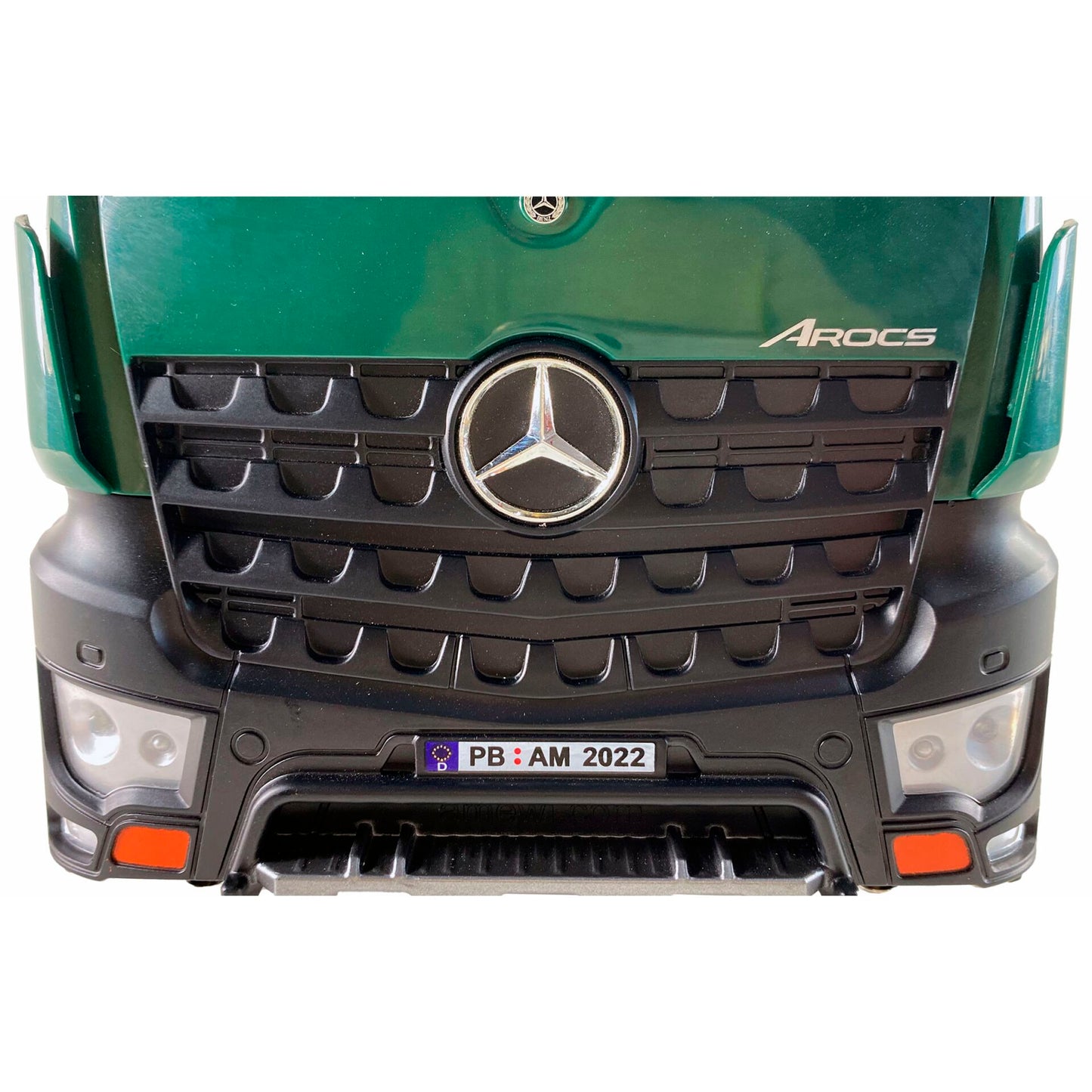 AMEWI Mercedes-Benz Arocs Licens Crane Truck w. Tipper RTR green