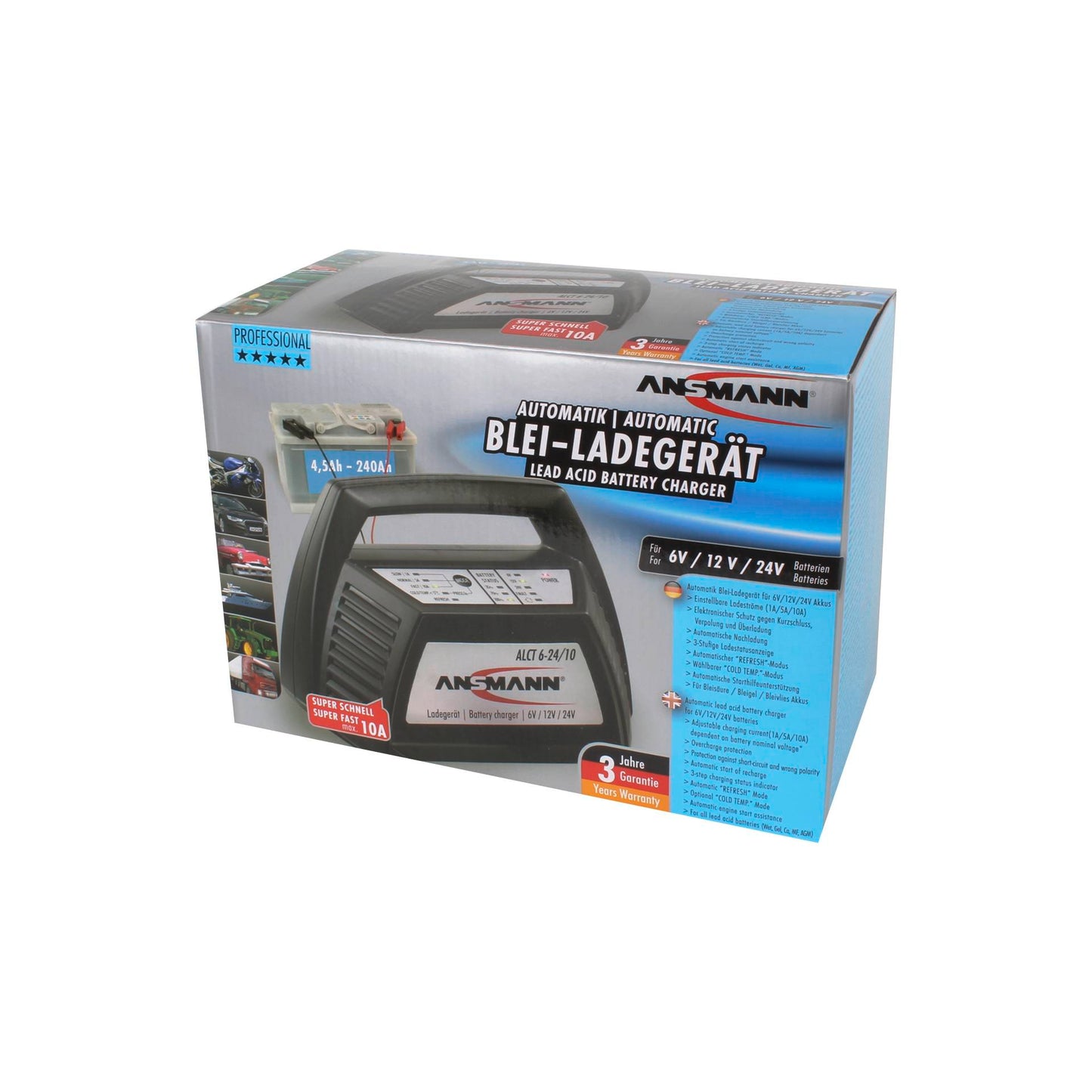 Ansmann ALCT6-24/10 Car Battery Charger