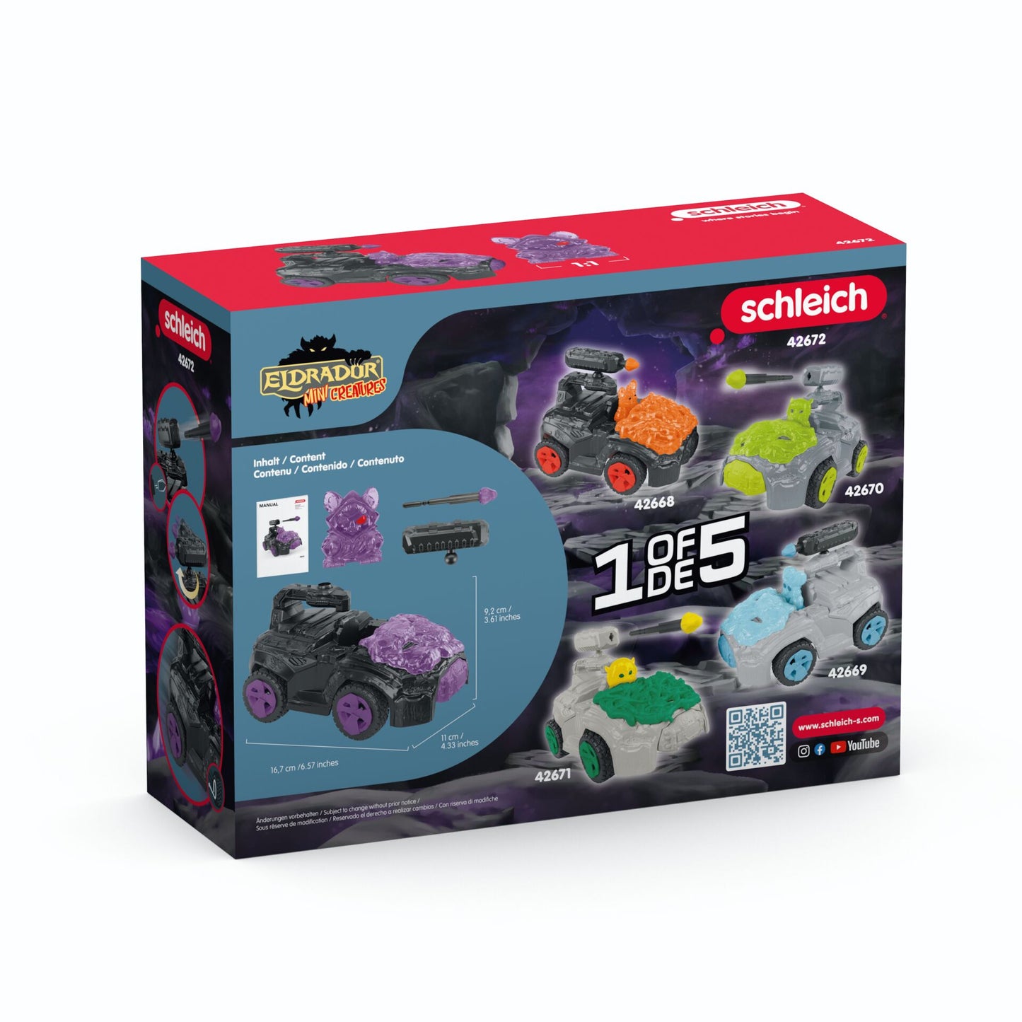 Schleich Eldrador Creatures Shadow-Crashmobile         42672