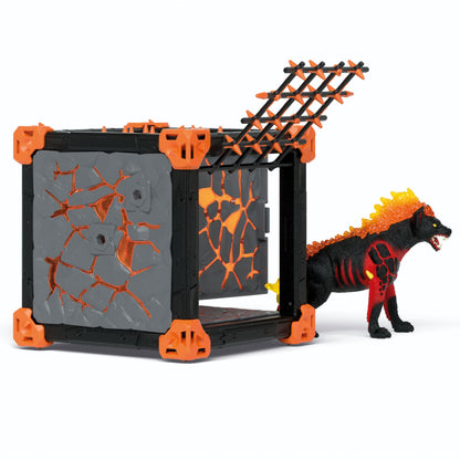 Schleich Eldrador Creatures BattleCave Lava Hyena      42674