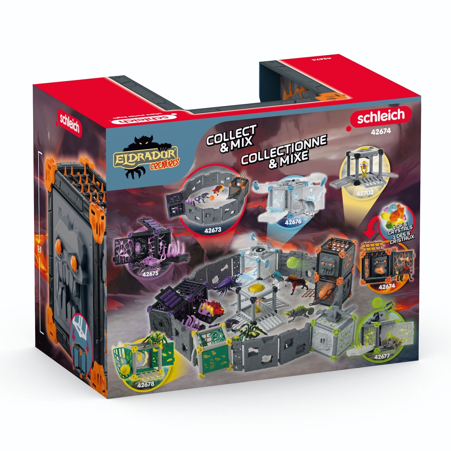 Schleich Eldrador Creatures BattleCave Lava Hyena      42674