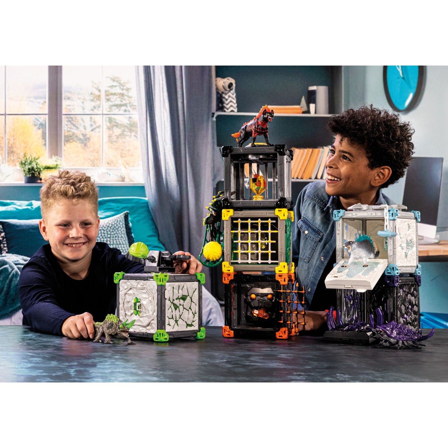 Schleich Eldrador Creatures BattleCave Lava Hyena      42674