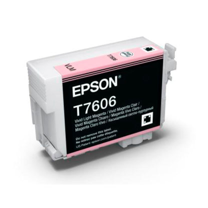 Epson ink cartridge vivid light magenta T 7606 N