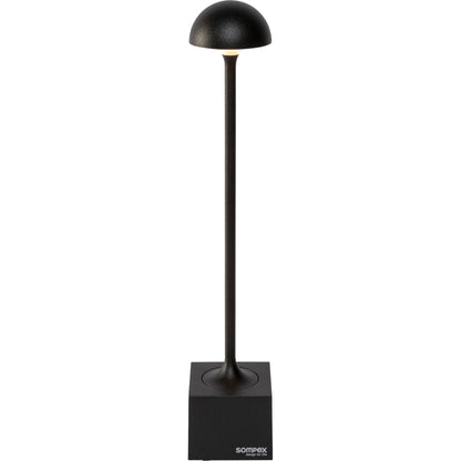 Sompex FLORA black Battery-operated Outdoor Light