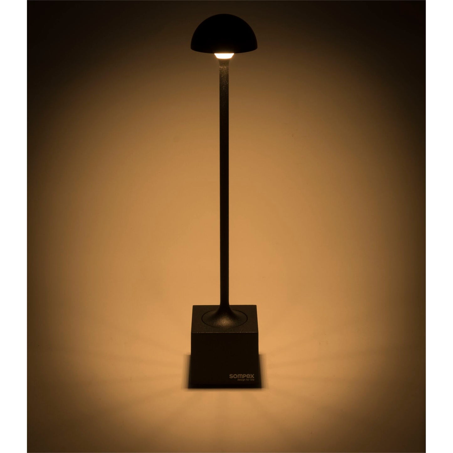 Sompex FLORA black Battery-operated Outdoor Light