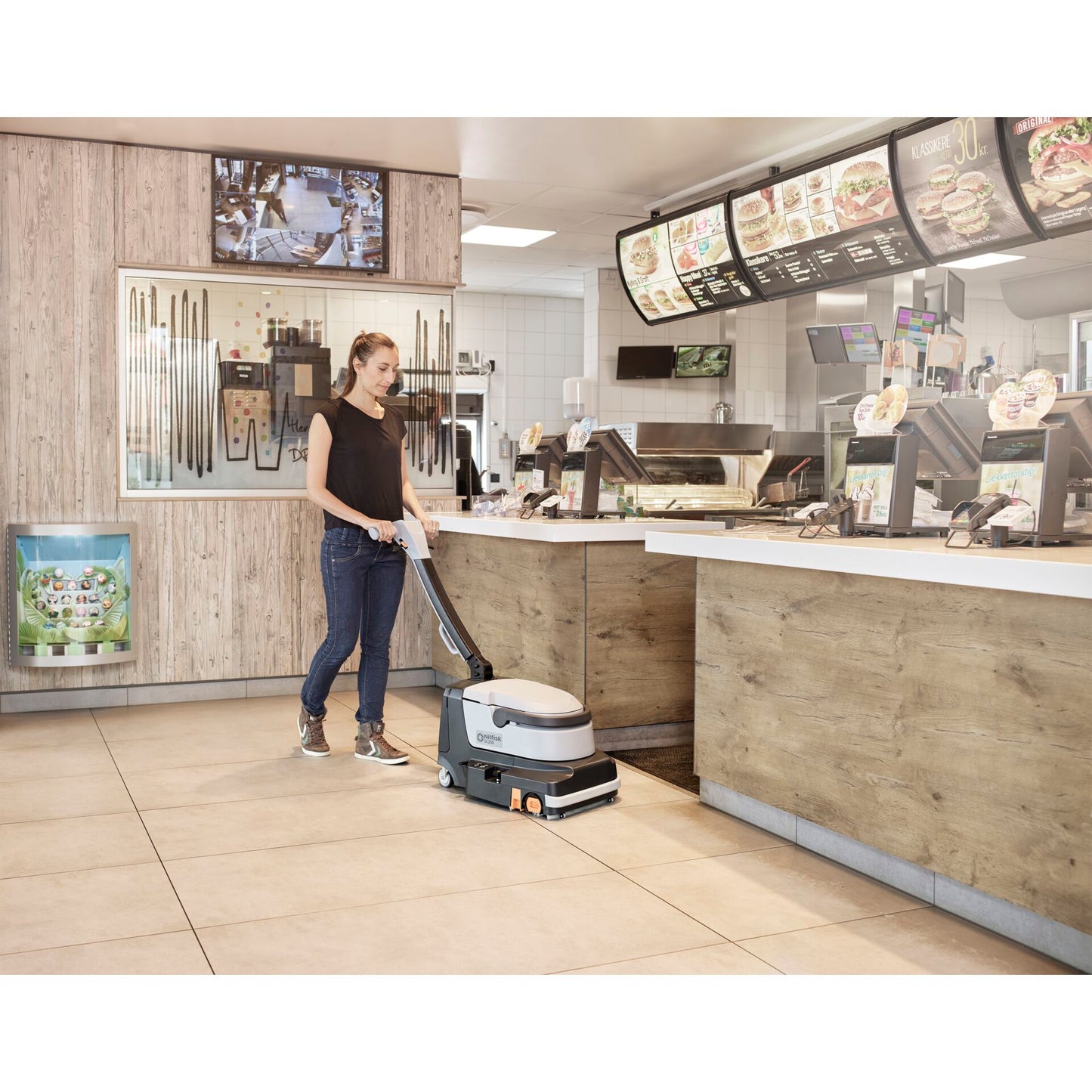 Nilfisk SC 250 Scrubber Dryer