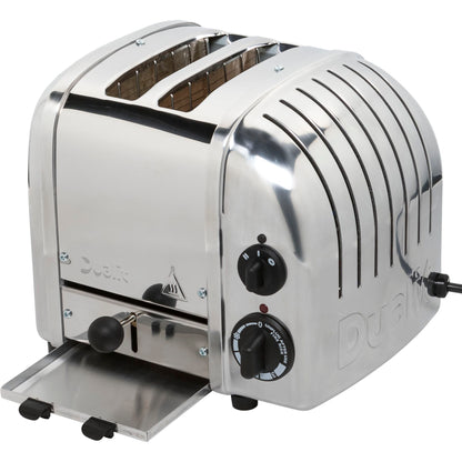 Dualit 2 Slot  Toaster polished