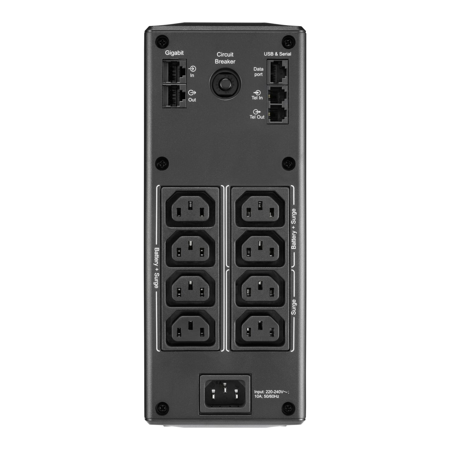 APC Back UPS Pro BR 1600VA, 8 Outlets, AVR, LCD Interface