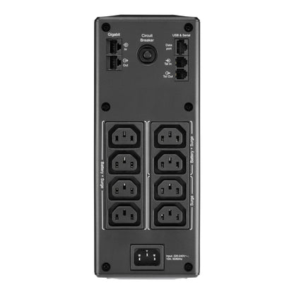 APC Back UPS Pro BR 1600VA, 8 Outlets, AVR, LCD Interface